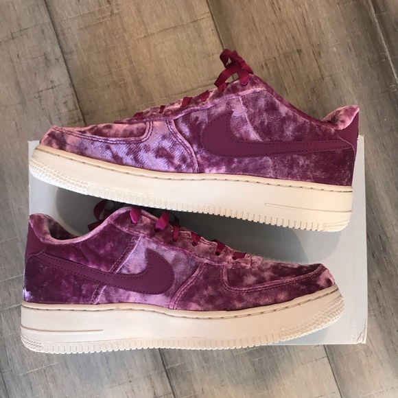 Nike Air Force 1 low tea berry size 8.5 women - Picture 2 of 6